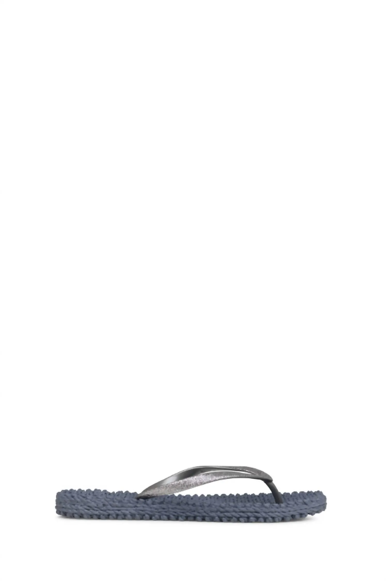 Women's Cheerful Glitter Flip Flops In Grey