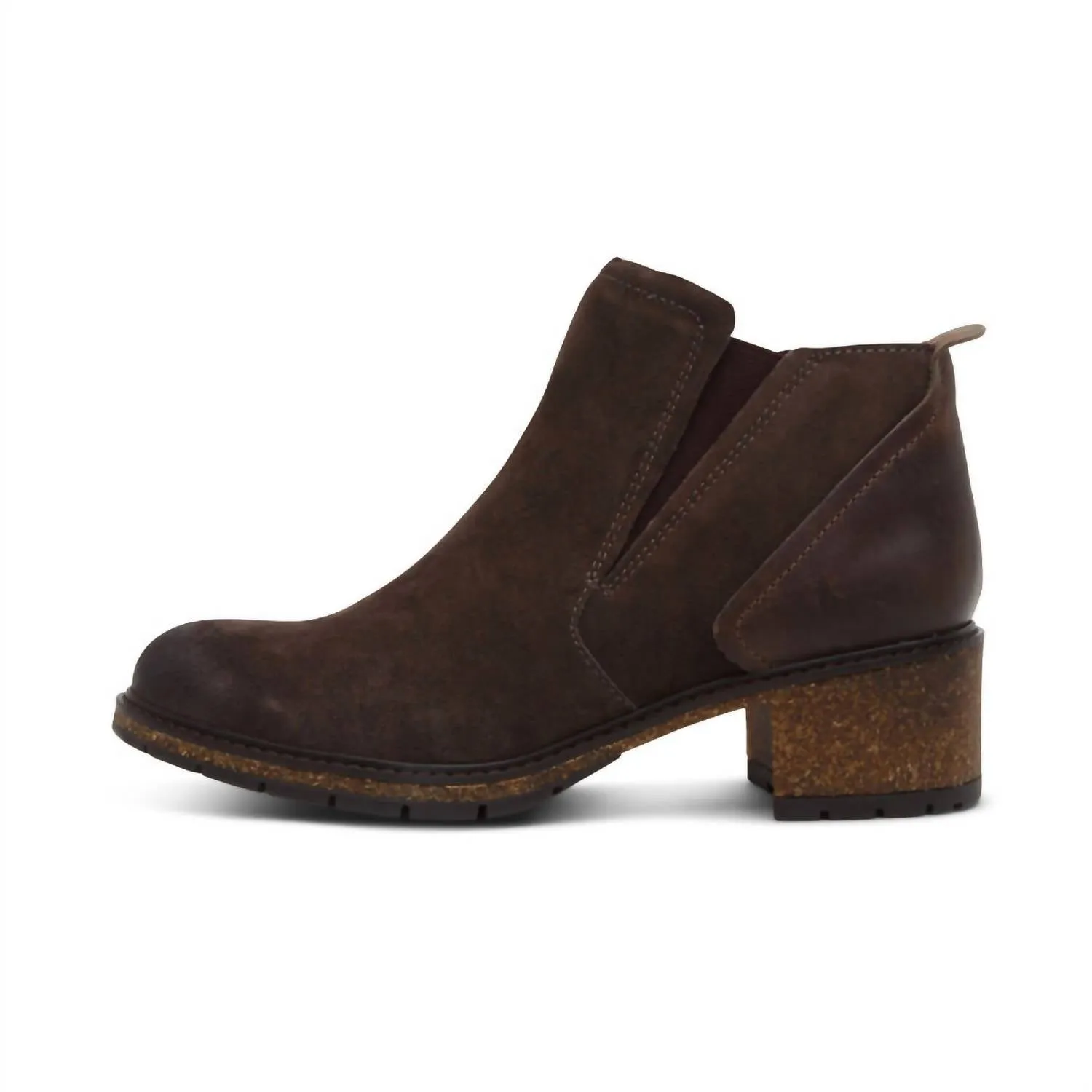 Women's Frankie Ankle Boot In Brown