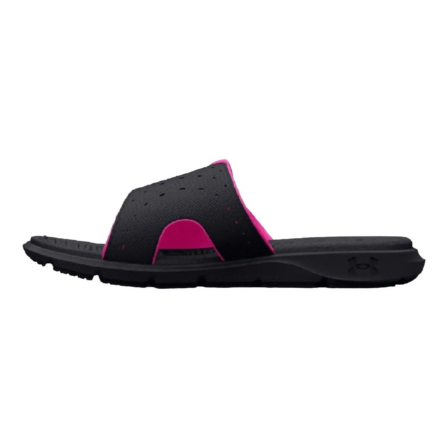 Women's Ignite Pro Slides In Black/rebel Pink
