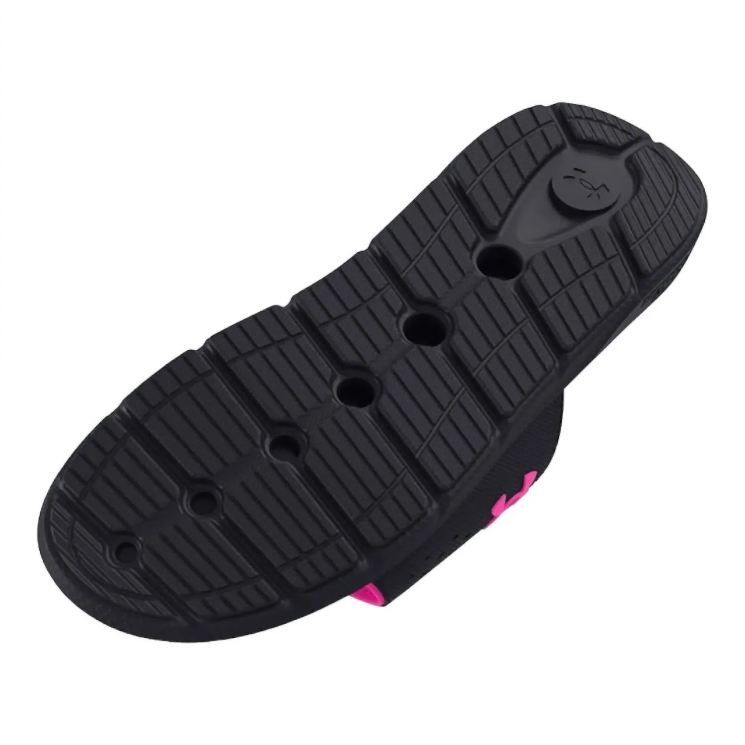 Women's Ignite Pro Slides In Black/rebel Pink