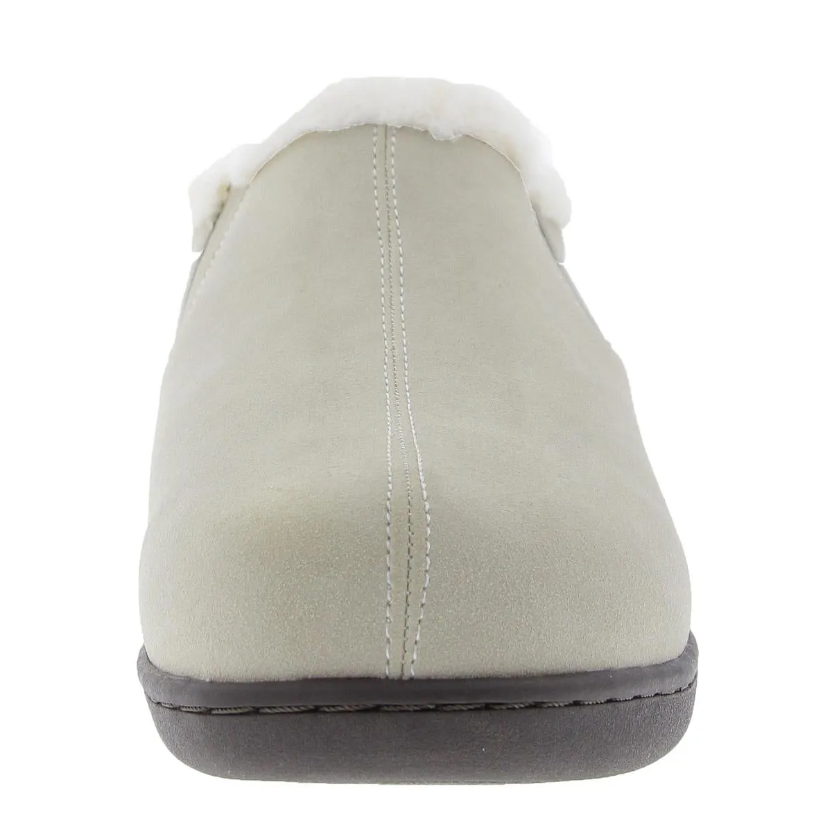 Womens Lined Suede Bootie Slippers