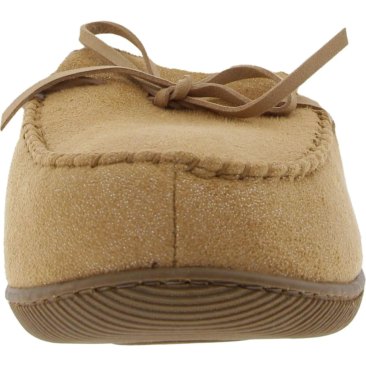 Womens Memory Foam Faux Fur Moccasin Slippers