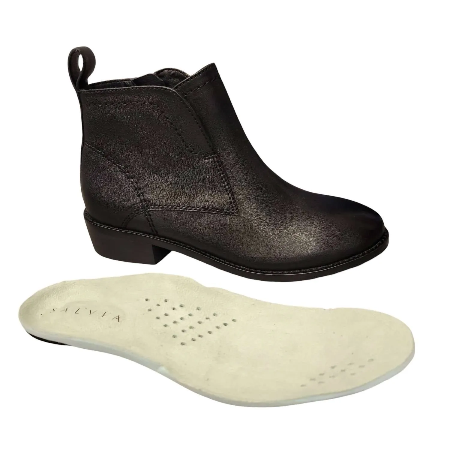Women��S Nico Leather Ankle Boot In Black