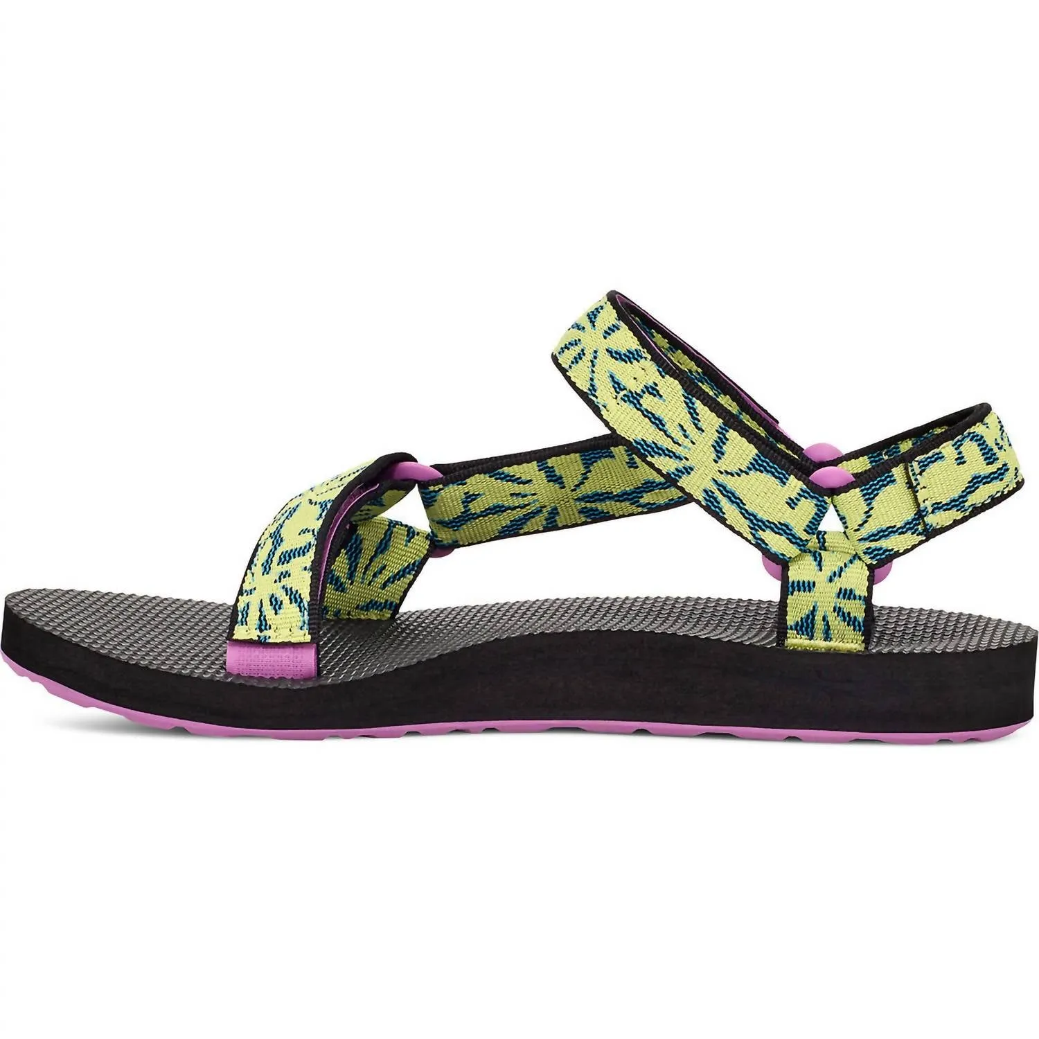 Women's Original Universal Sandal In Beach Floral Wild Lime