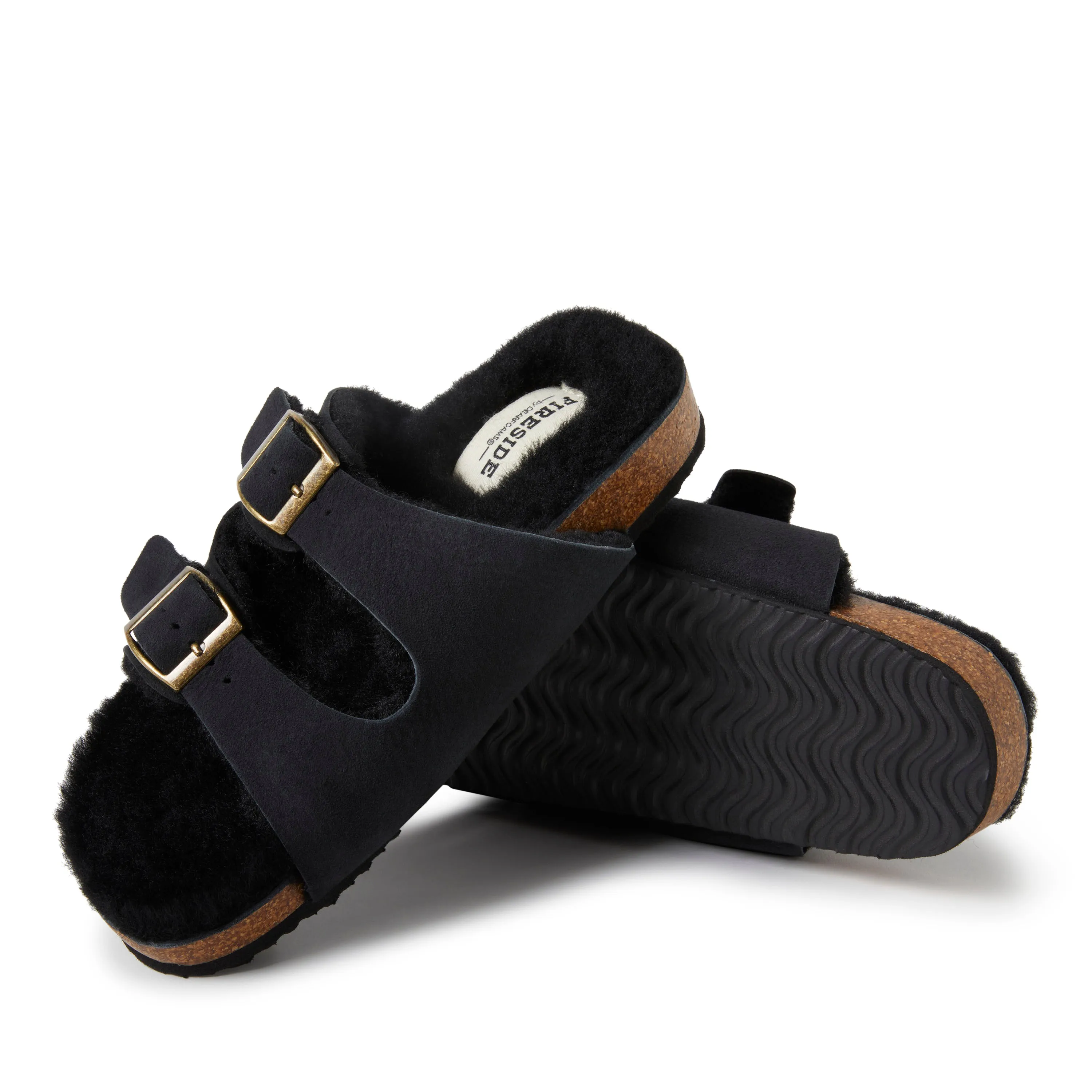 Women's Tamworth Cork Molded Footbed Double Band Slide