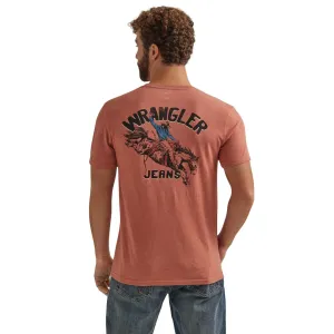 Wrangler Tee in Redwood Heather Wrangler Clothing