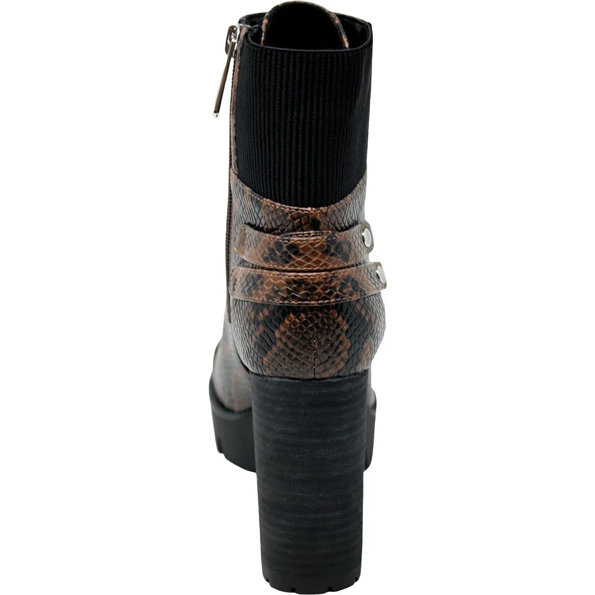 Wyatt Womens Faux Leather Booties
