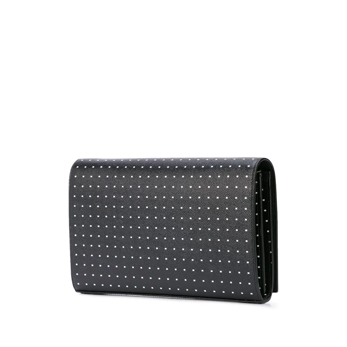 Ysl Bags Saint Laurent Kate Monogram Grain De Poudre Black Leather Crossbody 377829
