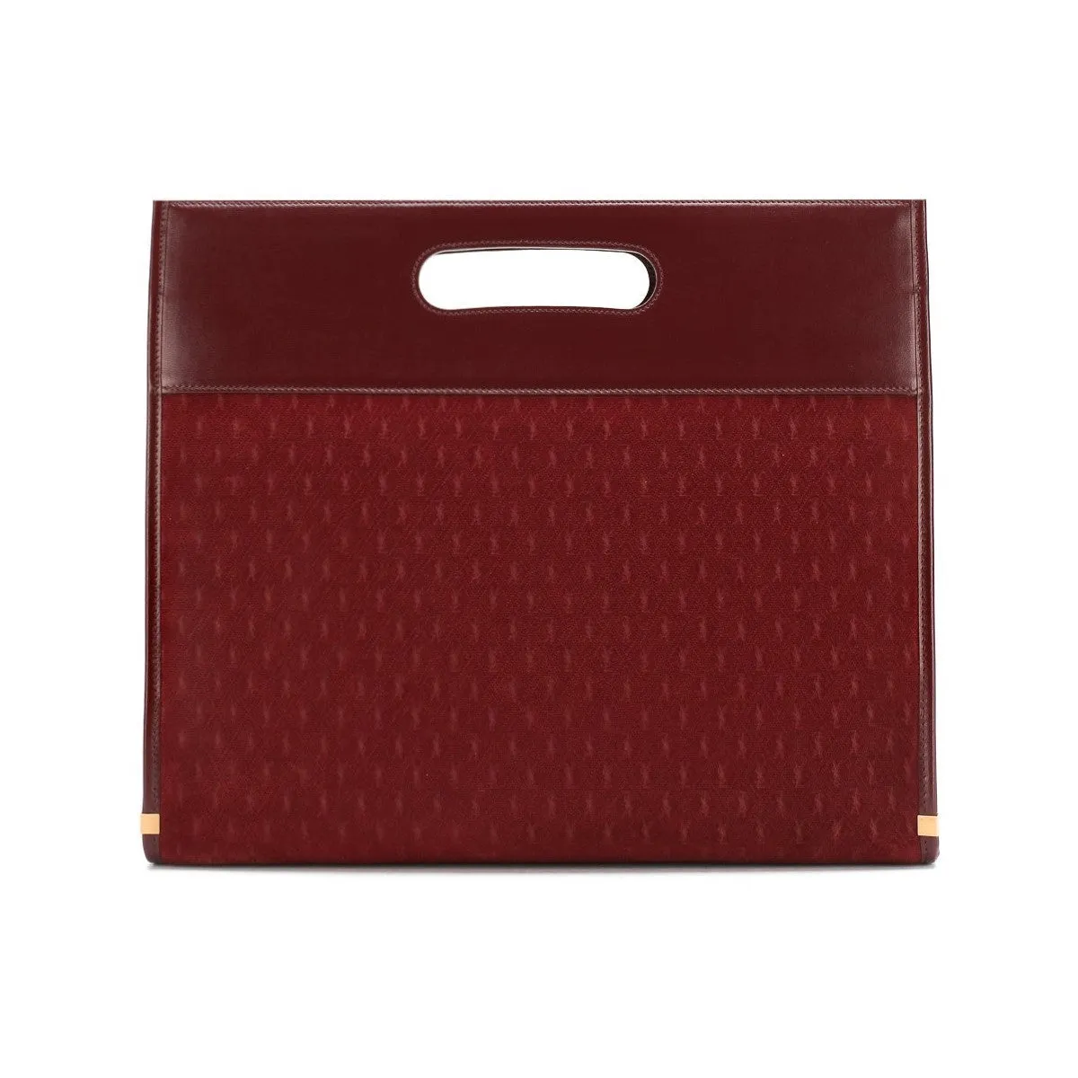 Ysl Bags Saint Laurent Monogram King Palm Red Suede Tote Handbag 579609