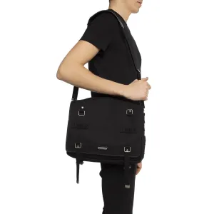 Ysl Bags Saint Laurent Sac Army Black Canvas Messenger Bag 553972