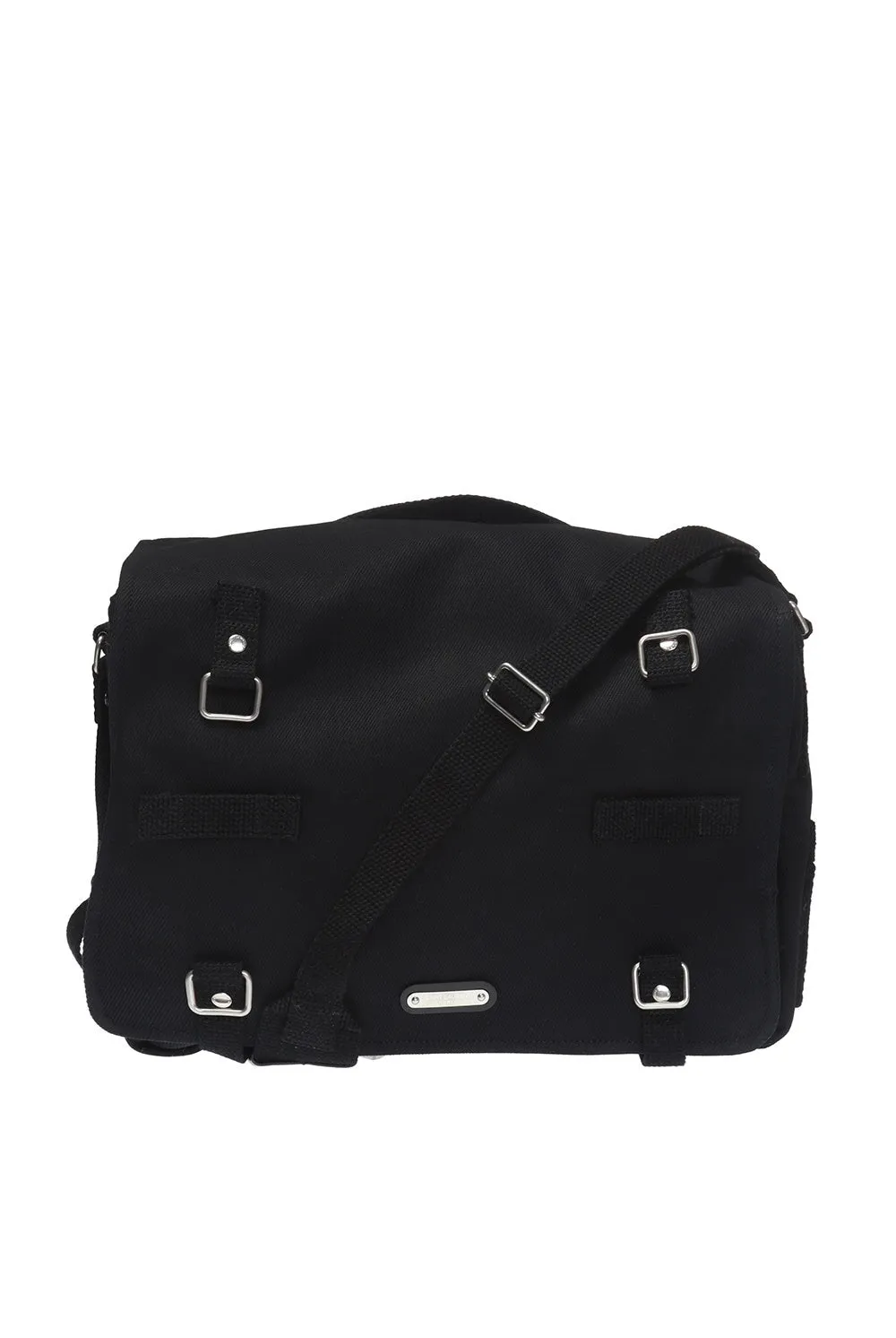 Ysl Bags Saint Laurent Sac Army Black Canvas Messenger Bag 553972