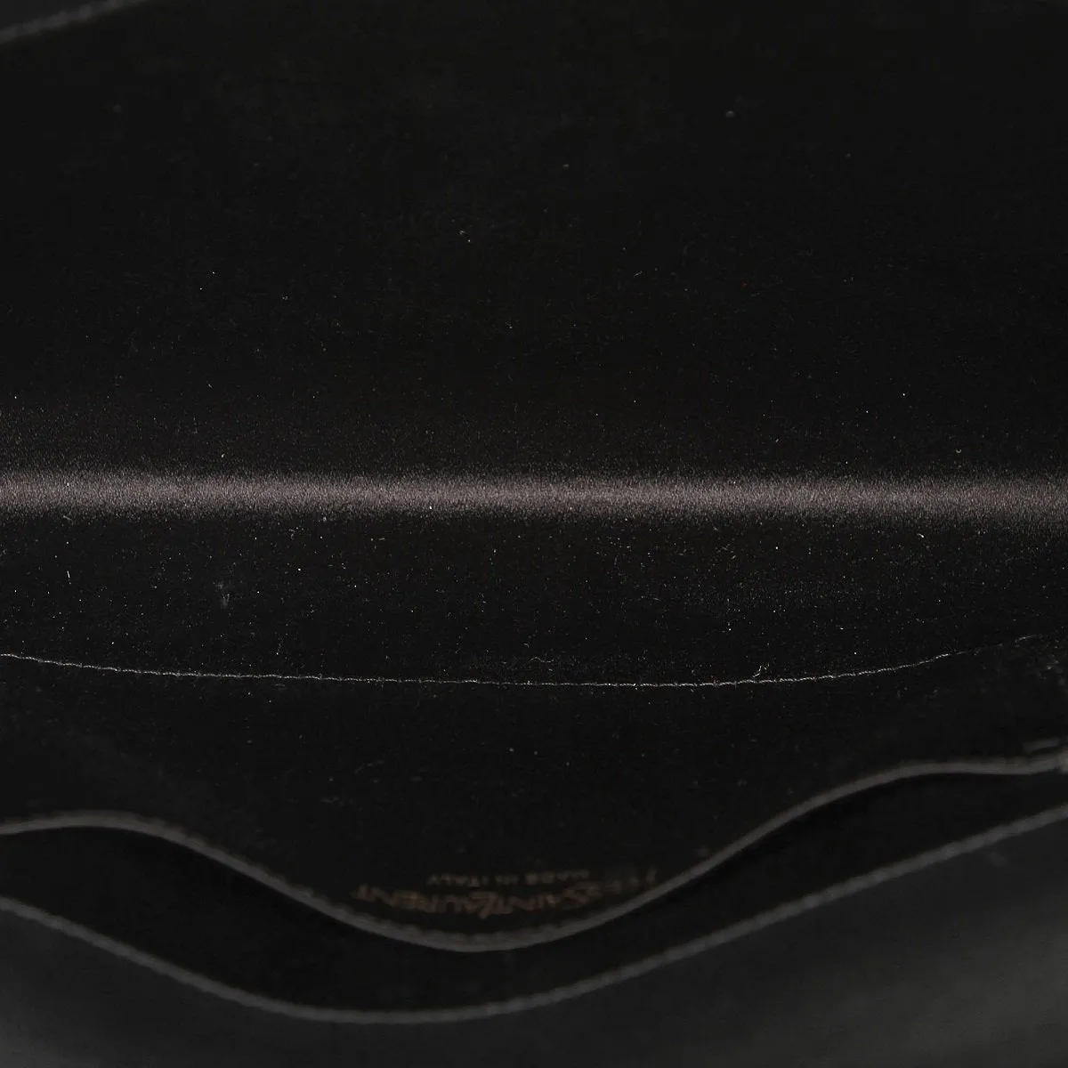Ysl Bags Saint Laurent YSL Belle de Jour Leather Black Large Clutch Bag 568937