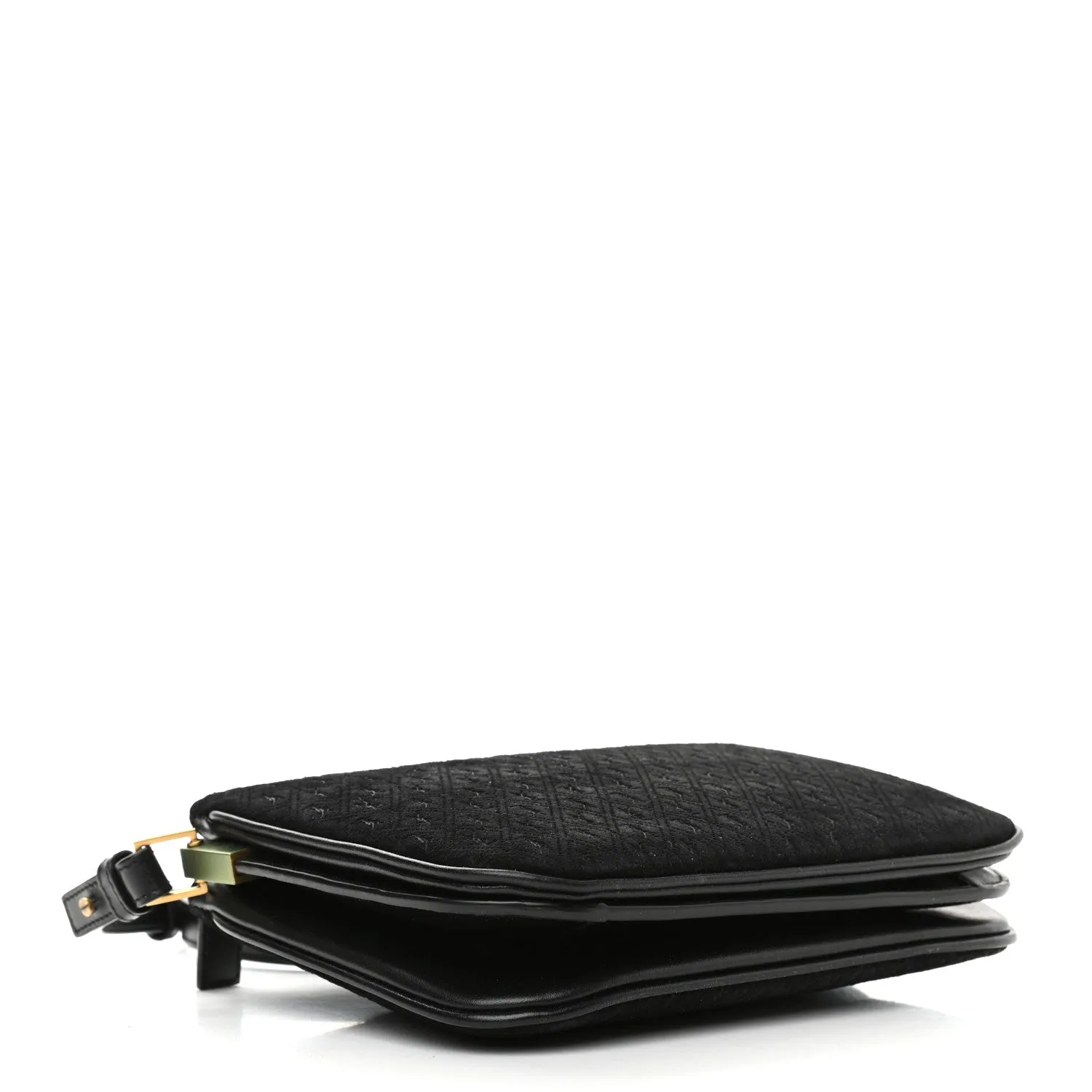 Ysl Bags Saint Laurent YSL King Palm Suede Monogram Black Crossbody Bag 585541